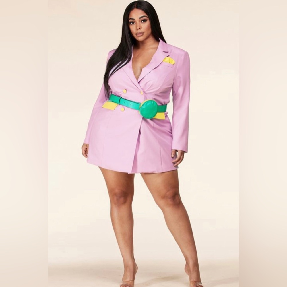 BLAZER MINI DRESS